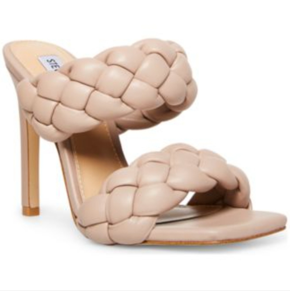 Steve Madden Kenley Braided High Heel Dress Sandals